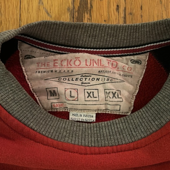 Vintage Ecko Sweater Size Large - Picture 5 of 8